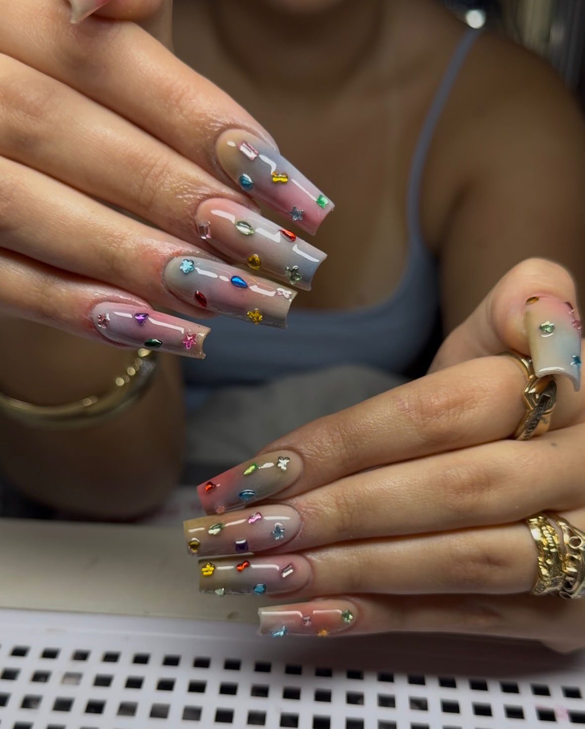 Glitter Magic nail design 4